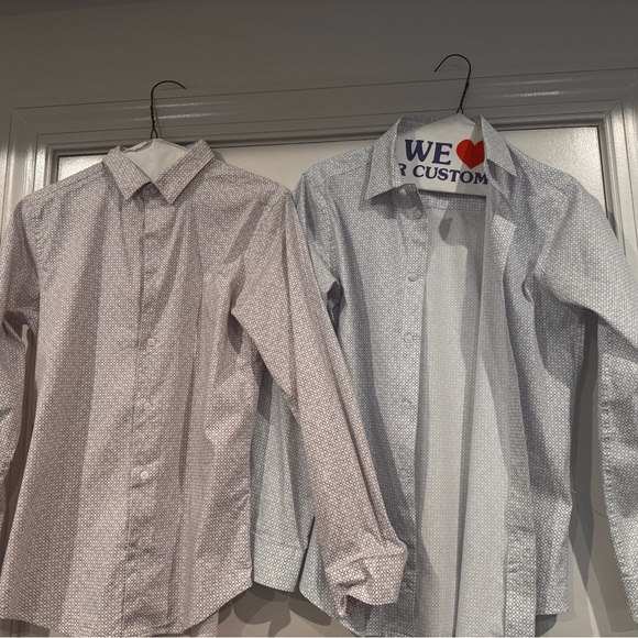 Boys size 16 Calvin Klein button downs - Picture 1 of 5